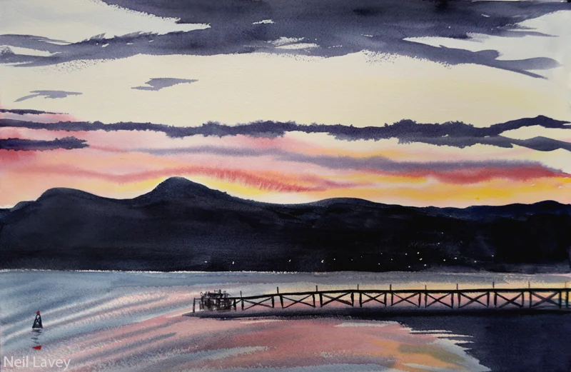 "Hudson Ablaze"