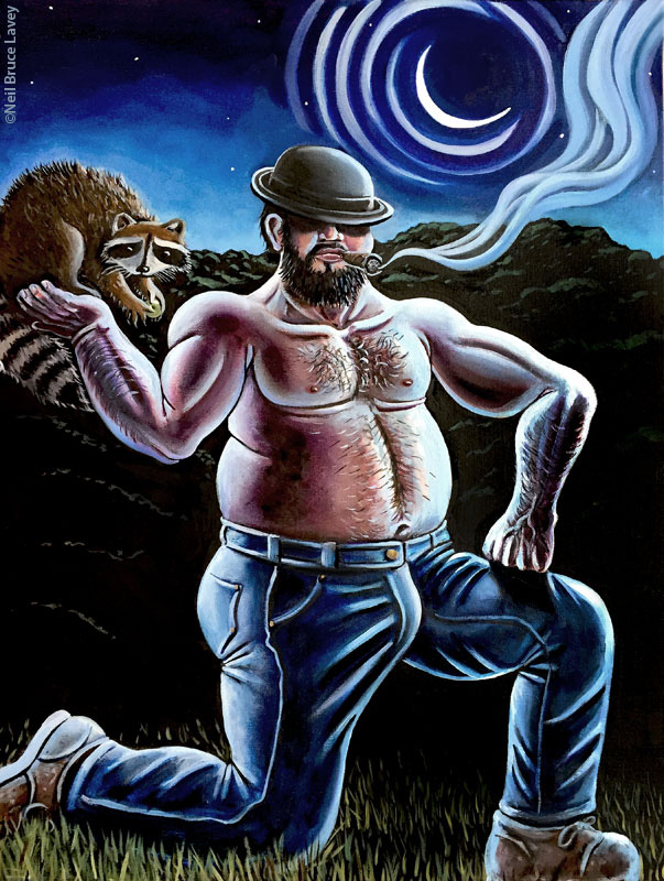 "Rocky and his Racoon"