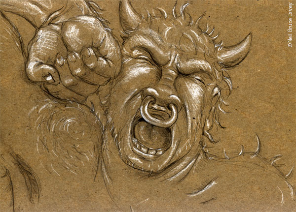 "Yawning Beast"