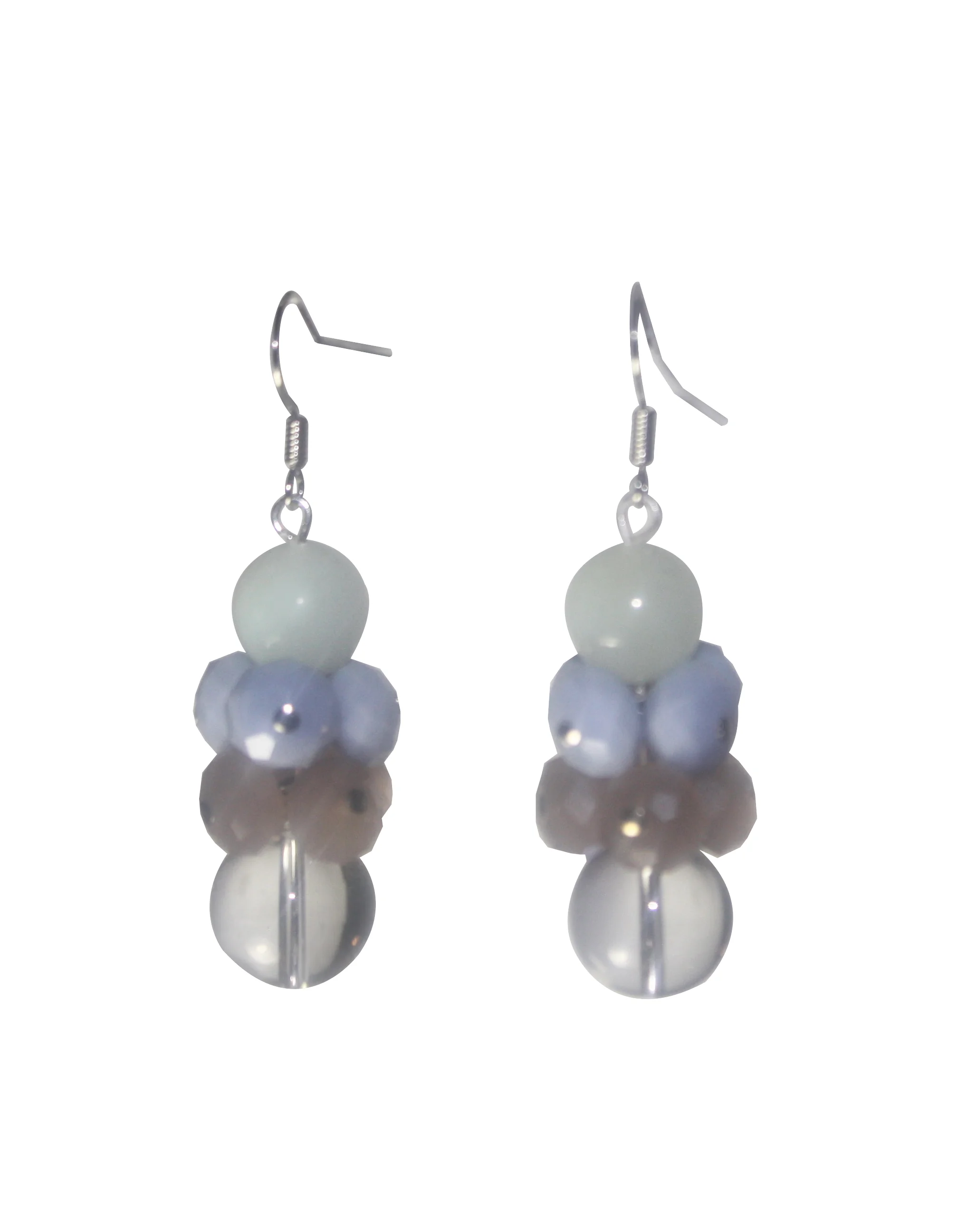 Iced Blue Creme Shake Gobster Earrings