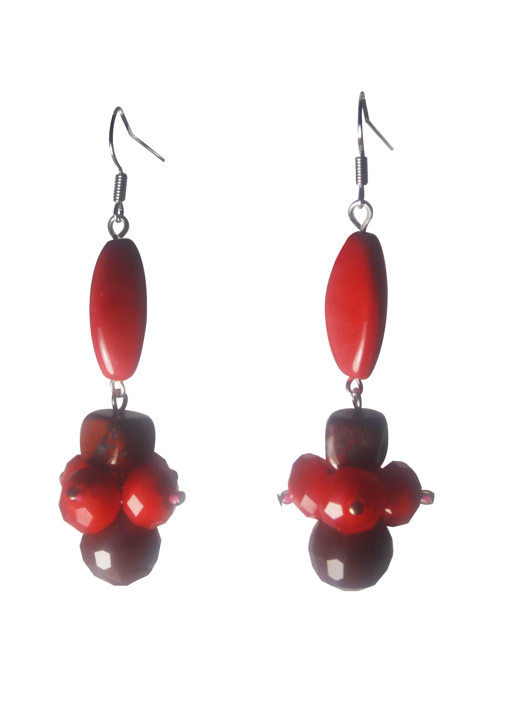 Cherry Temple Gobster Earrings 