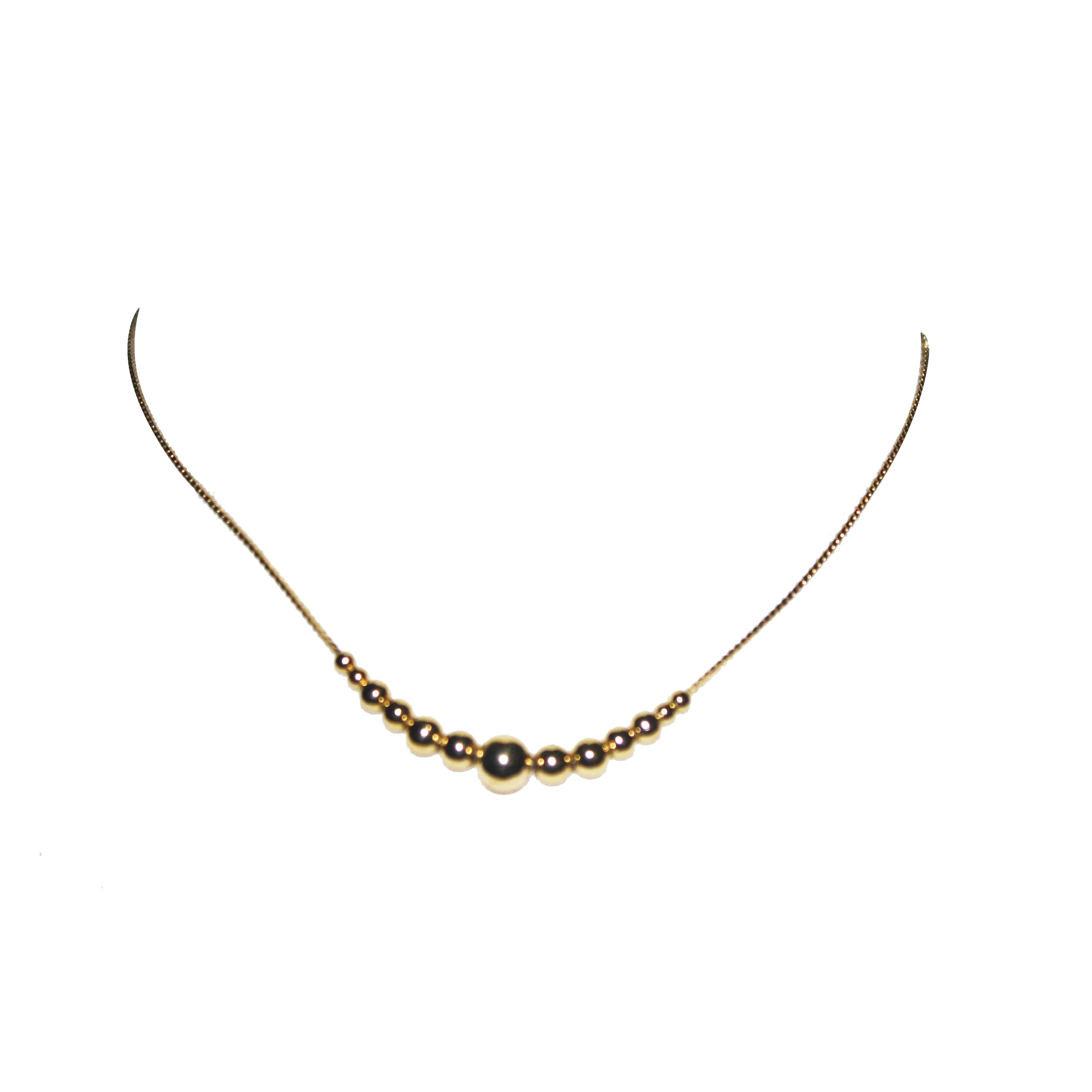Golden Dot Necklace