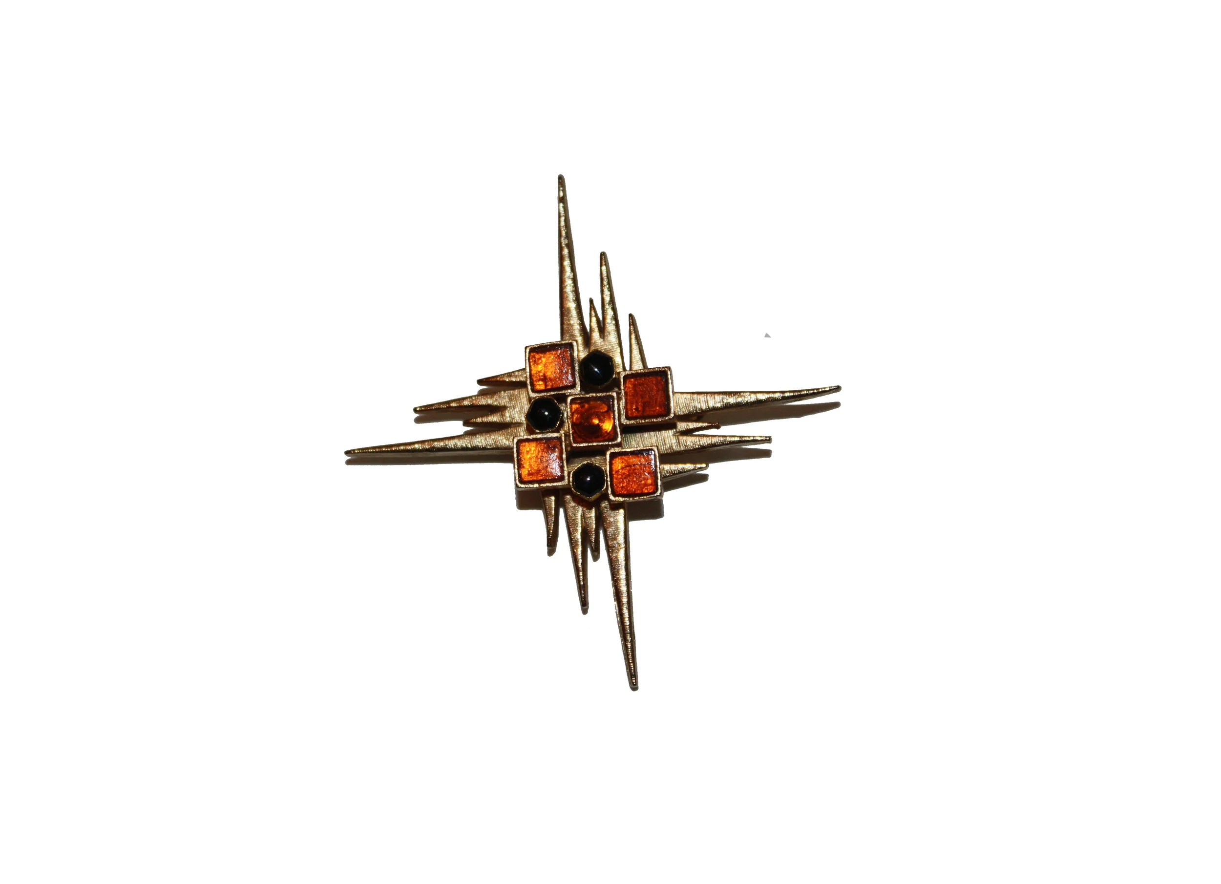 Boomerang Coat of Arms Brooch