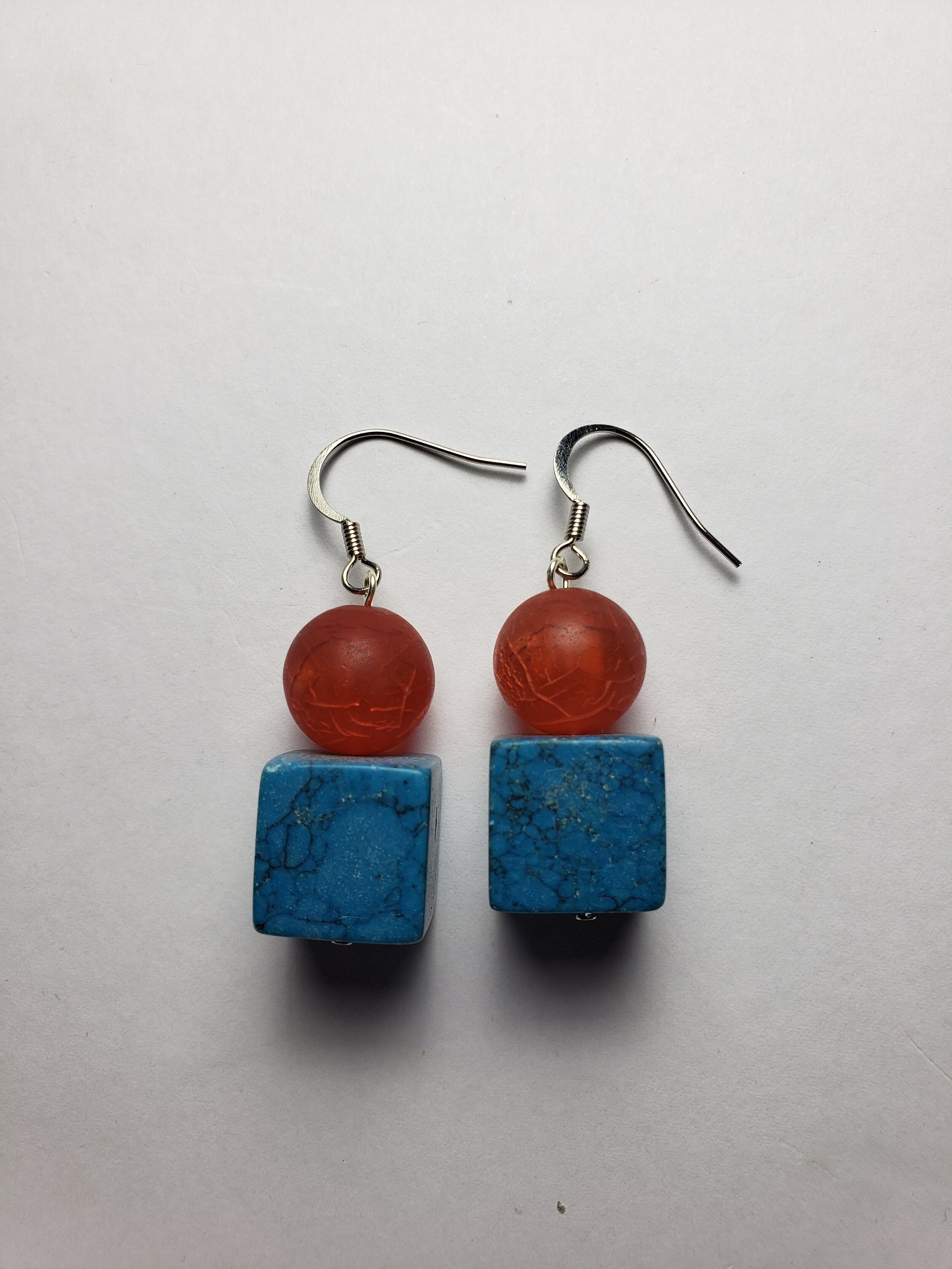 Cubed Sphere Earrings
