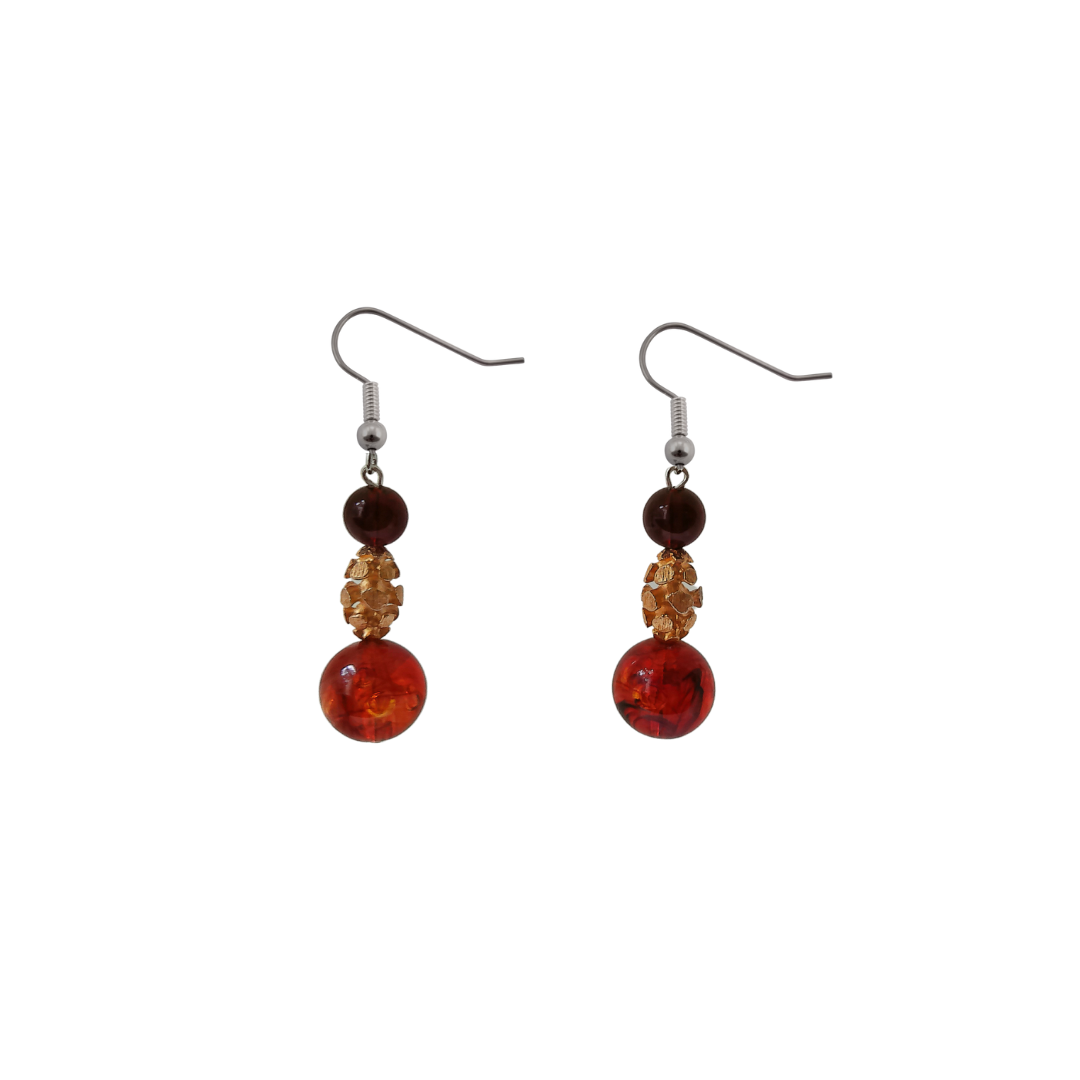 Caramel Bark Earrings