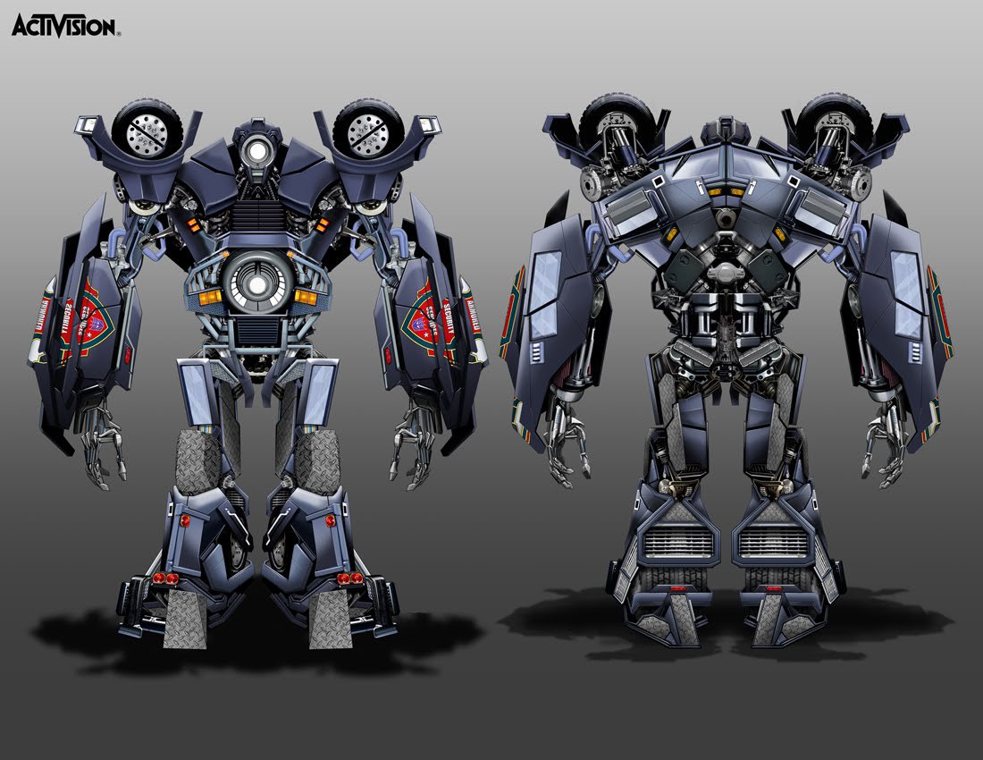 Transformers : The Game Video Game Concept Art — the art of Ken ...