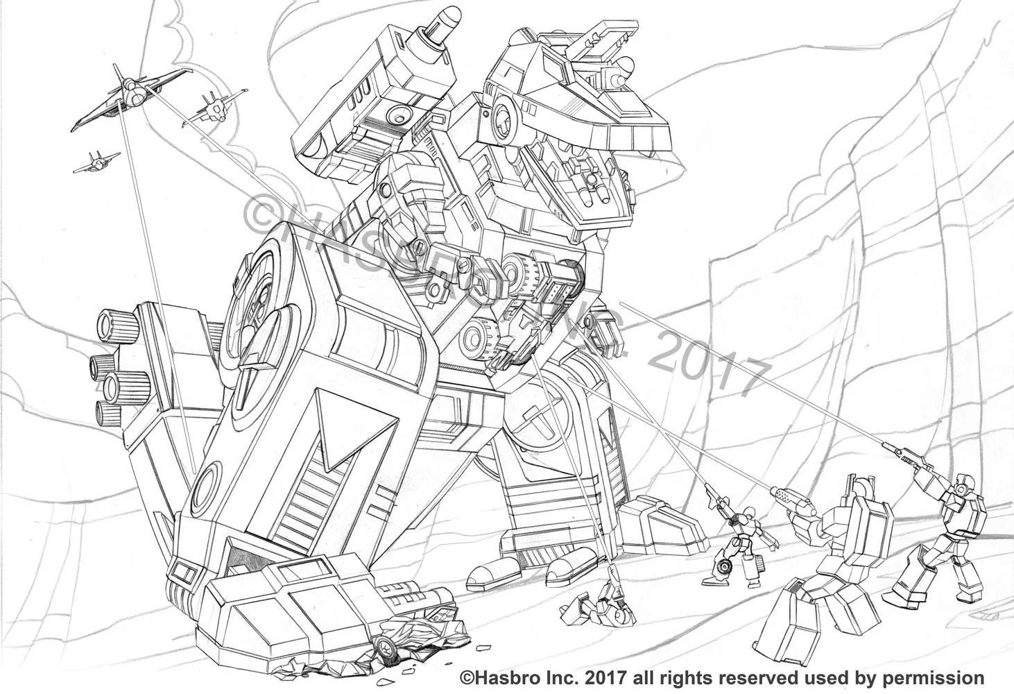 Transformers Packaging Art