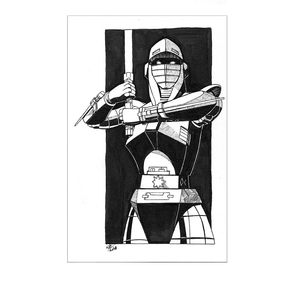 Night Raven Inktober Sketch (Raven)
$100 ($160 for two, $200 for 3 Inktober Art)
5"x7" Inks