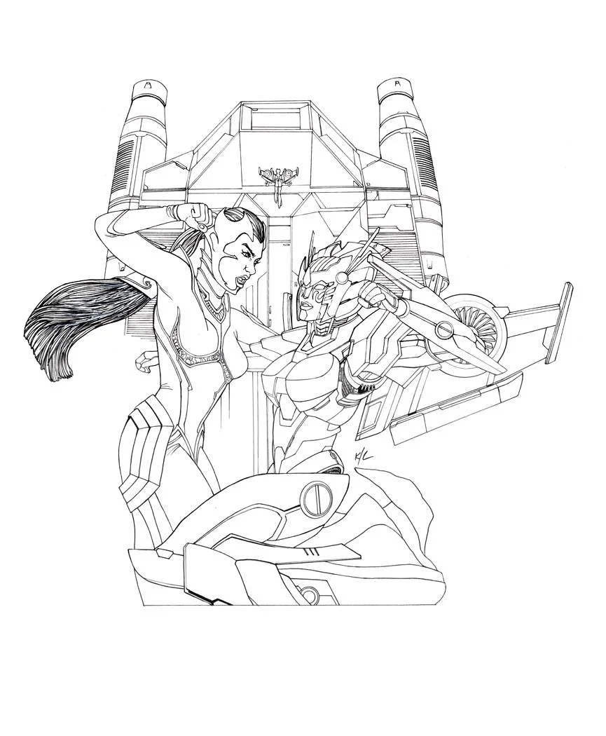 IDW Revolution Transformers $400
Original Cover Art
14"x17 Pencils/Ink