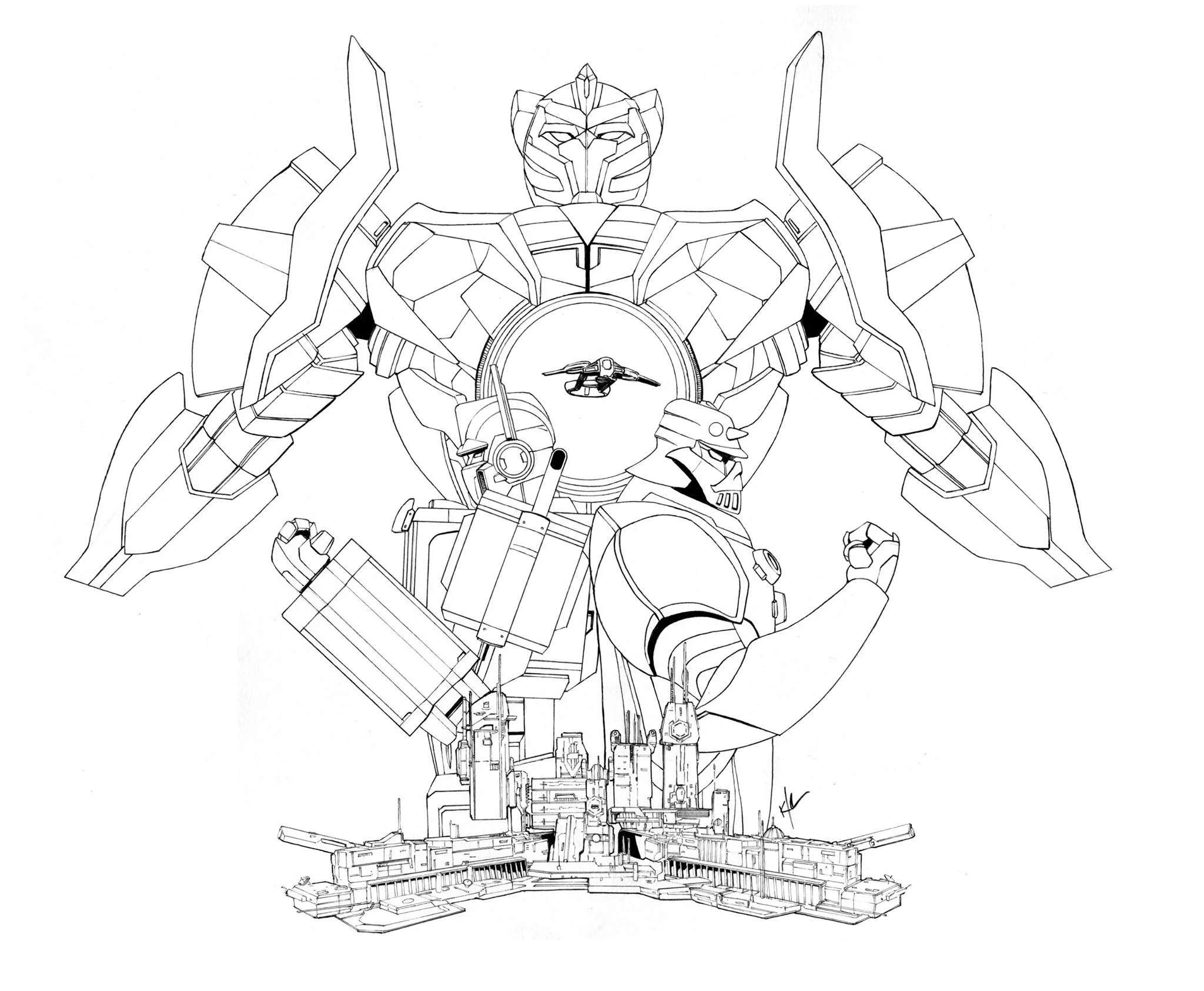 IDW Revolution #3 $500
Original Cover Art
14"x17 Pencils/Ink