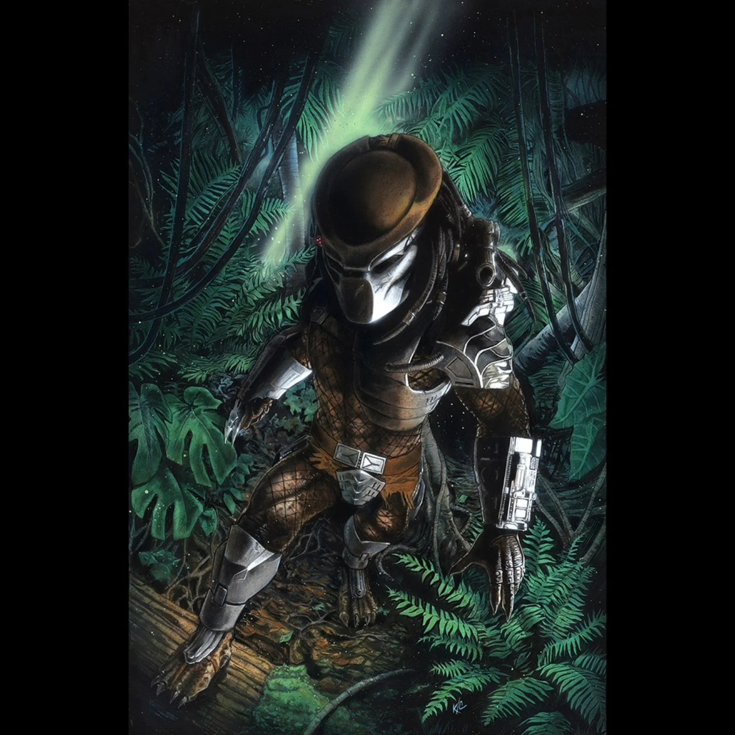 The Predator $2000
20"x14" Acrylics/Color Pencils