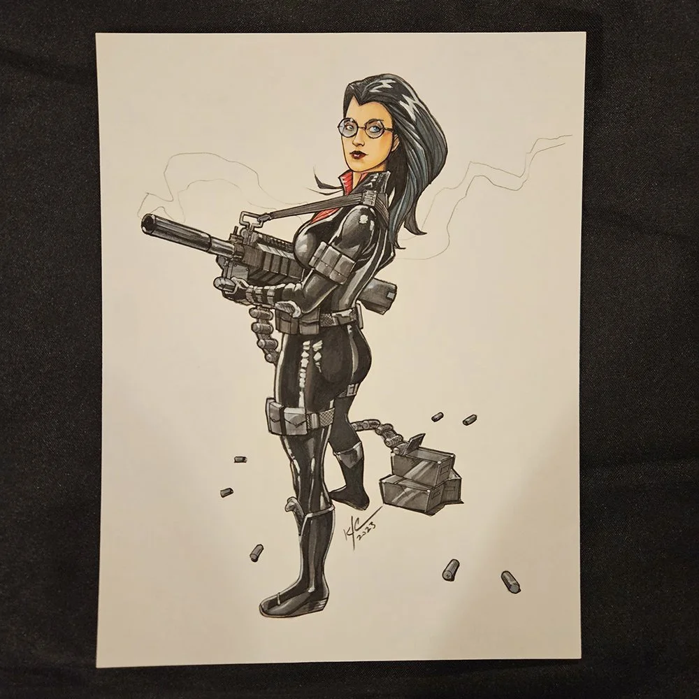 Baroness $200
8.5"x11" Commission Style Ink/Markers