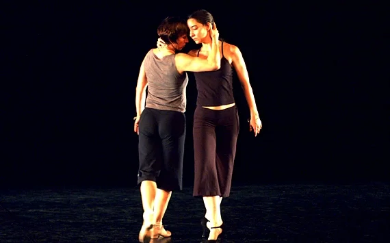 Sharna and Angelika, TangoMujer 2005. Photo by Astrid Weiske