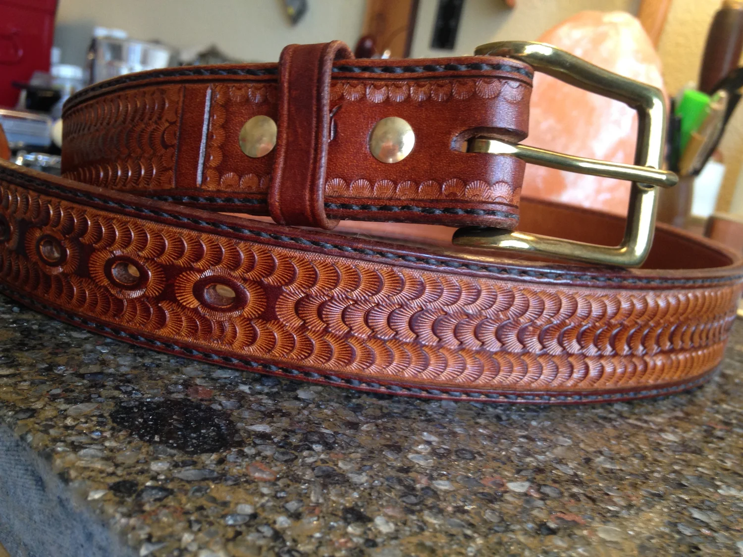 Pistil Tribeca Leather Saddle Belt Saddle Belt – Will Leather Goods main image 4