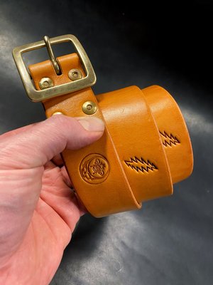Clover Belt — ZeeBee Leather