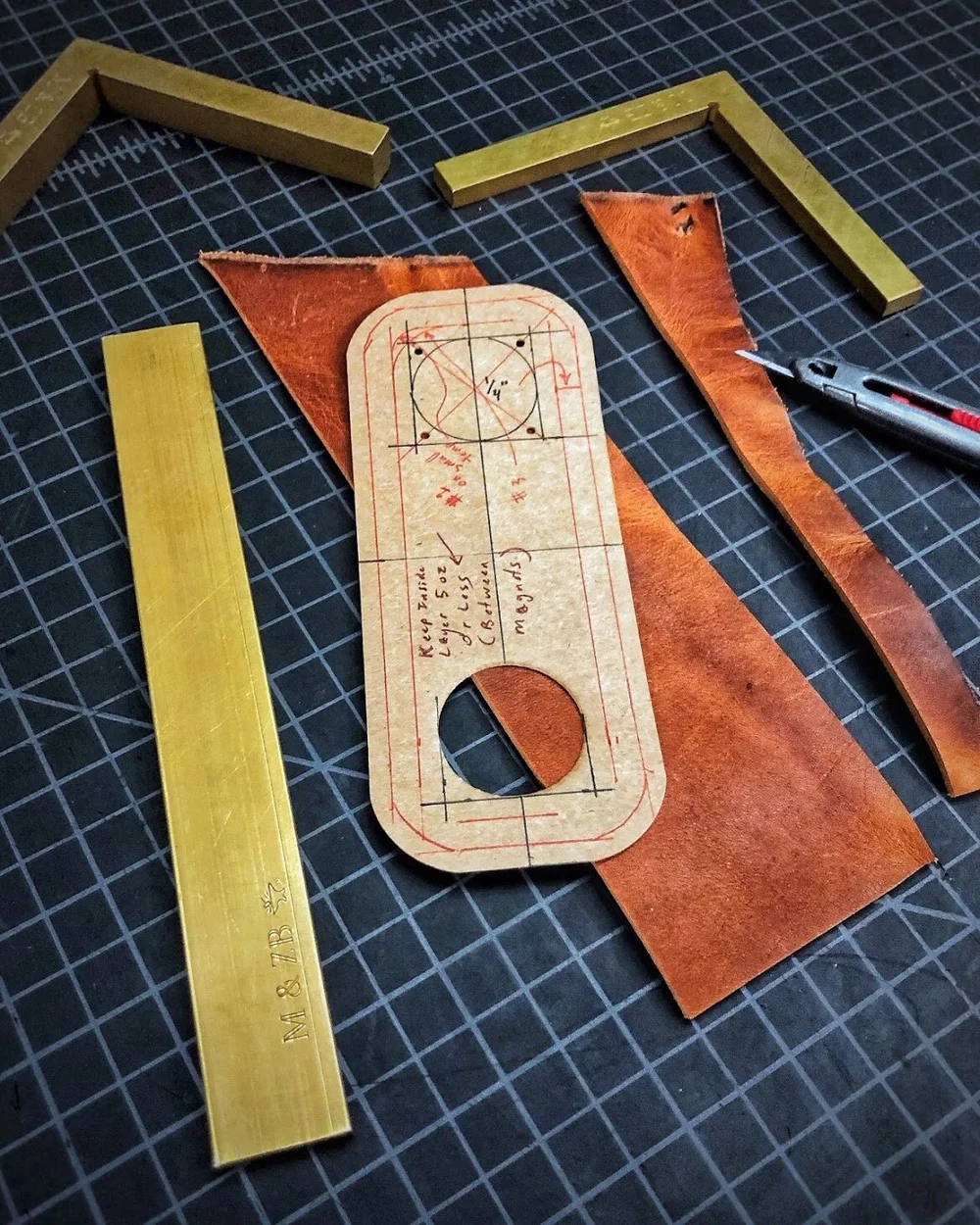 Brass Bump Jigs™ — ZeeBee Leather