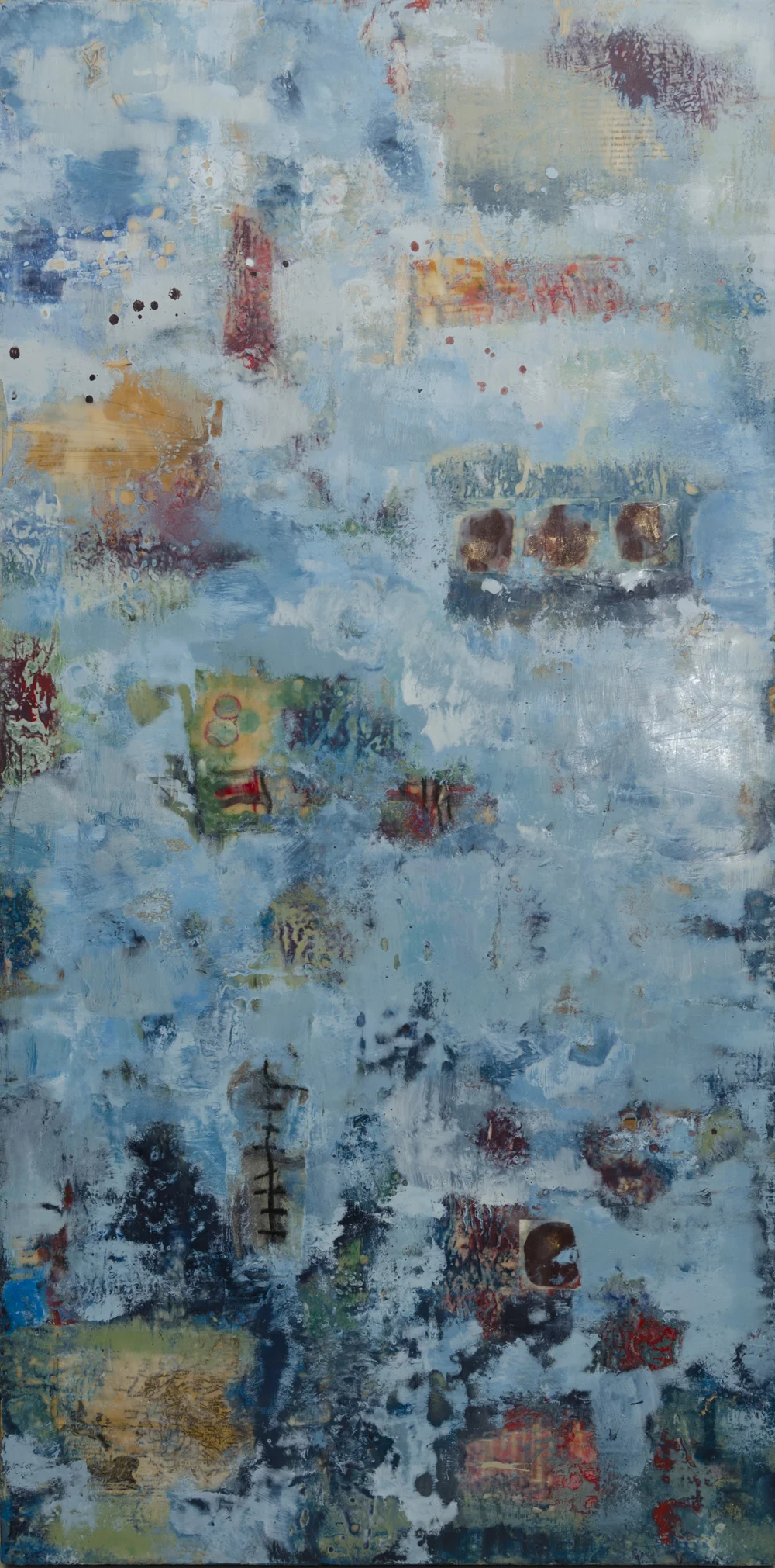 Into the Blue , 2013. 44 in x 24 in x 3 in. 