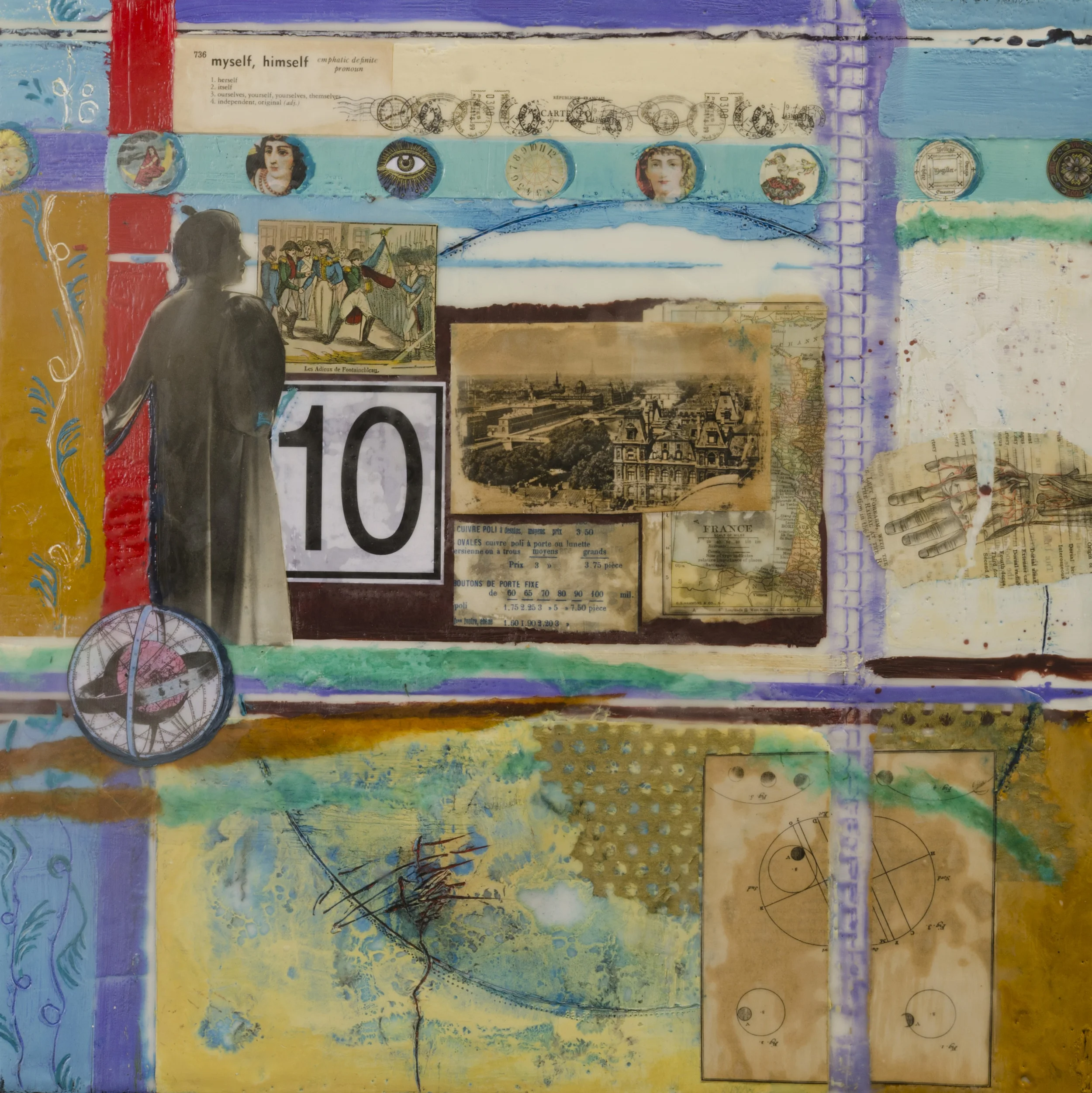Last Reality She Could Alter , 2012. 18 in x 18 in x 2 in. 