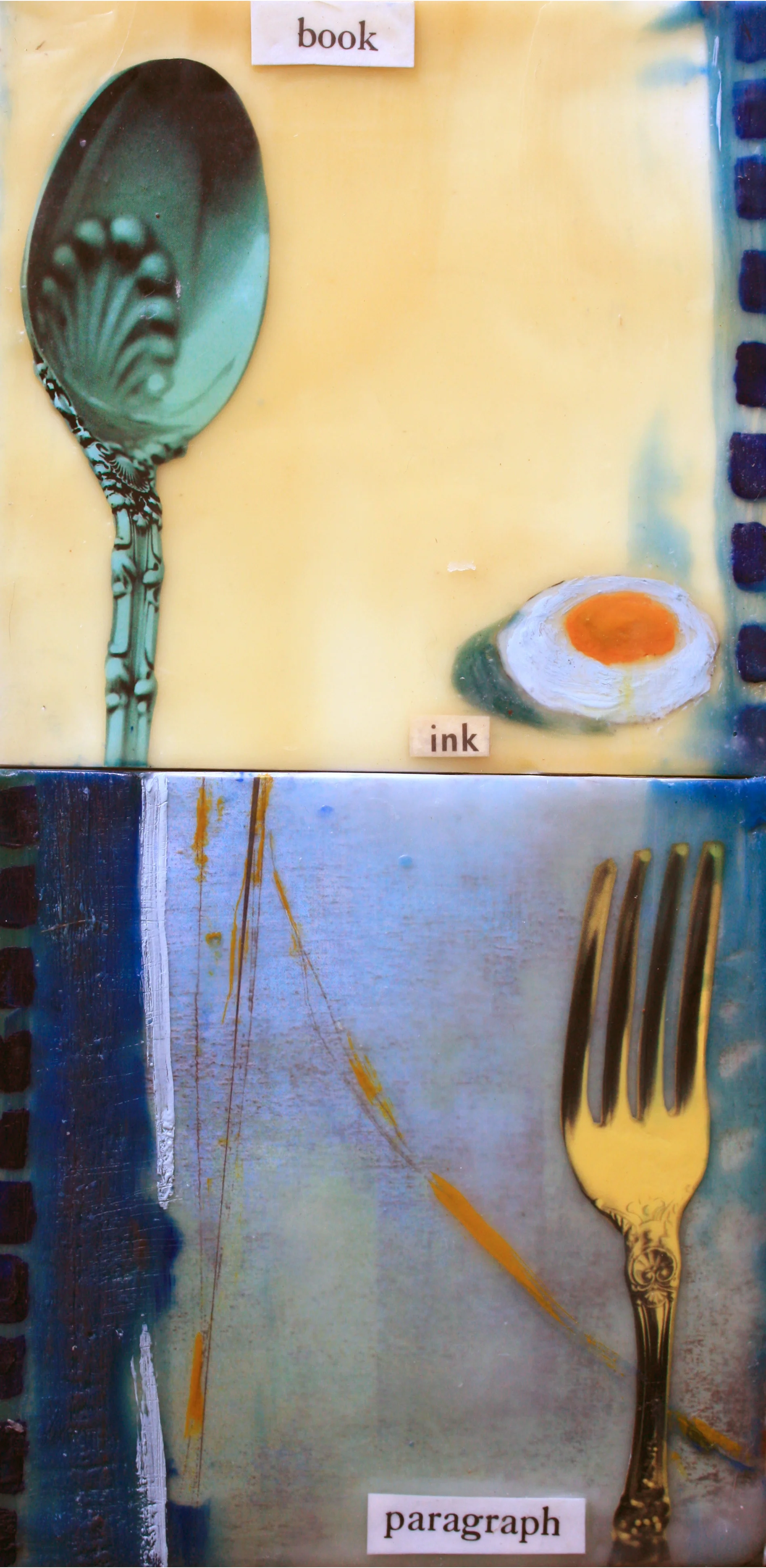 A Place Setting for Genders , 2011. 6 in x 12 in x 2 in. 