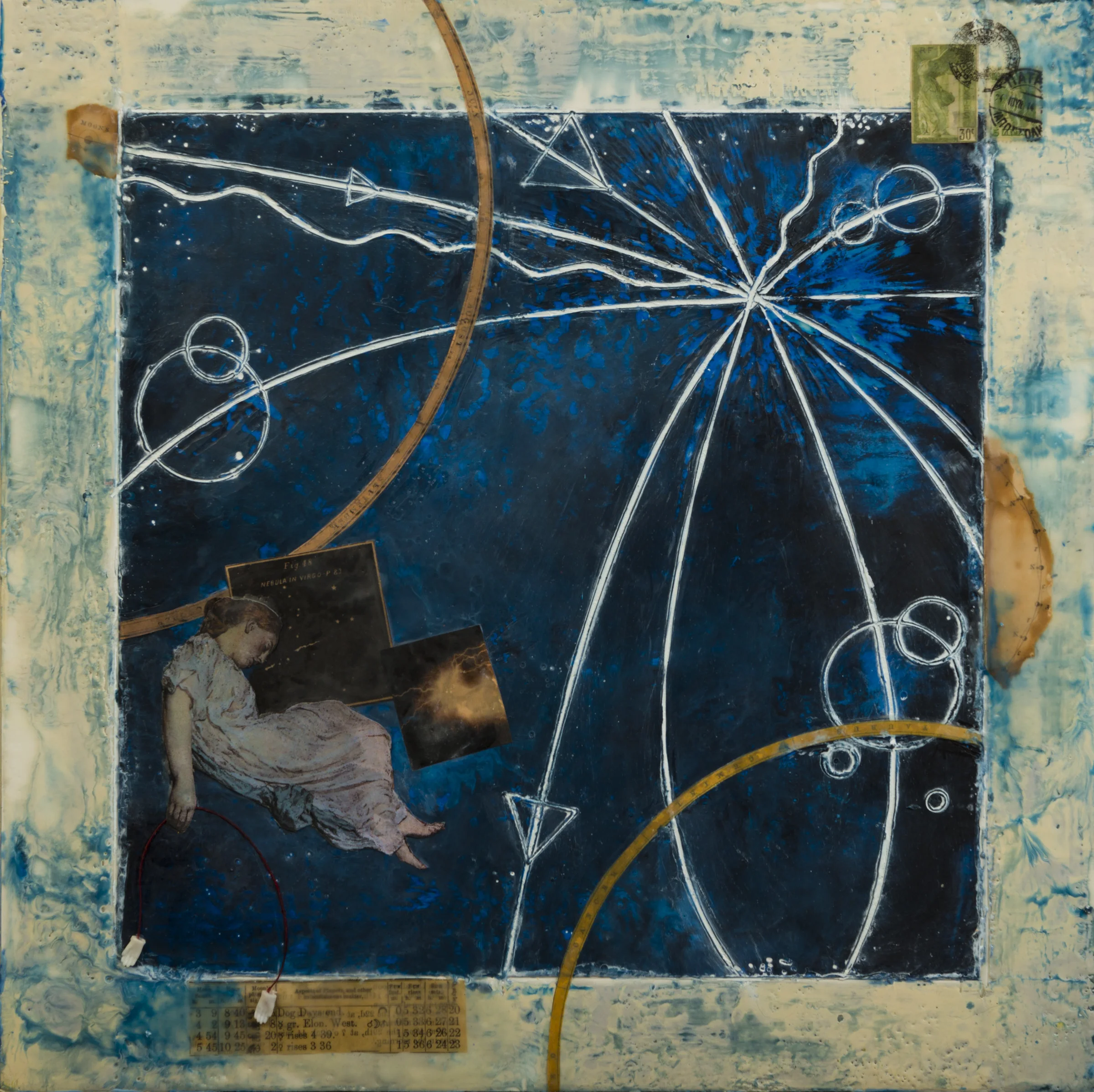 The Wise Never Choose ( Virgo Myth) 24 x 24, 2015
