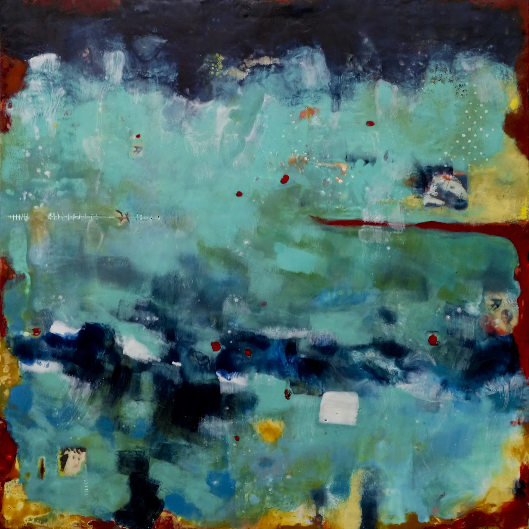 As A Body Circles The Range Of It's Luck (The Fates), 30 x 30