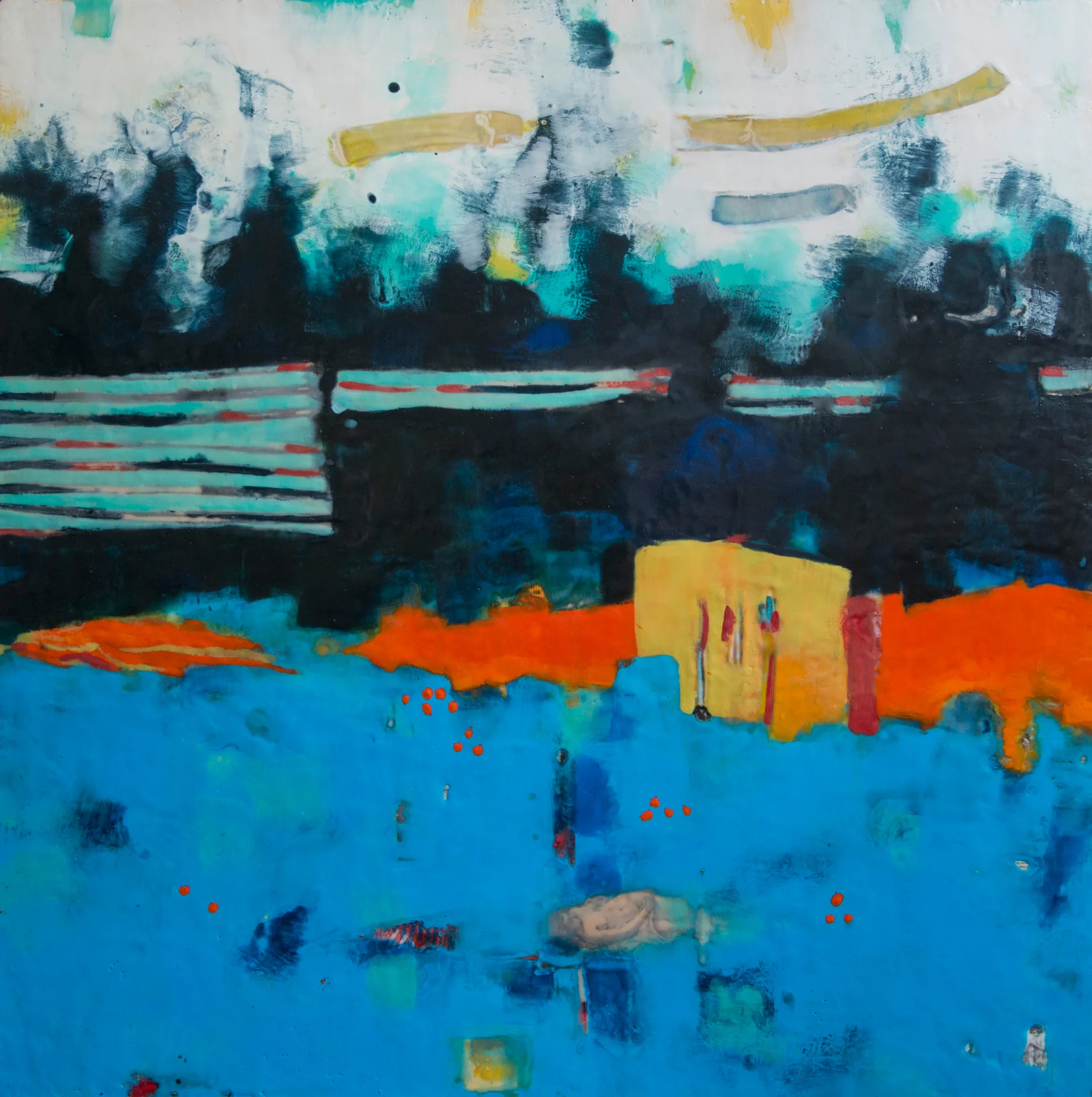 Trauma Room (Danae), 38 X 38