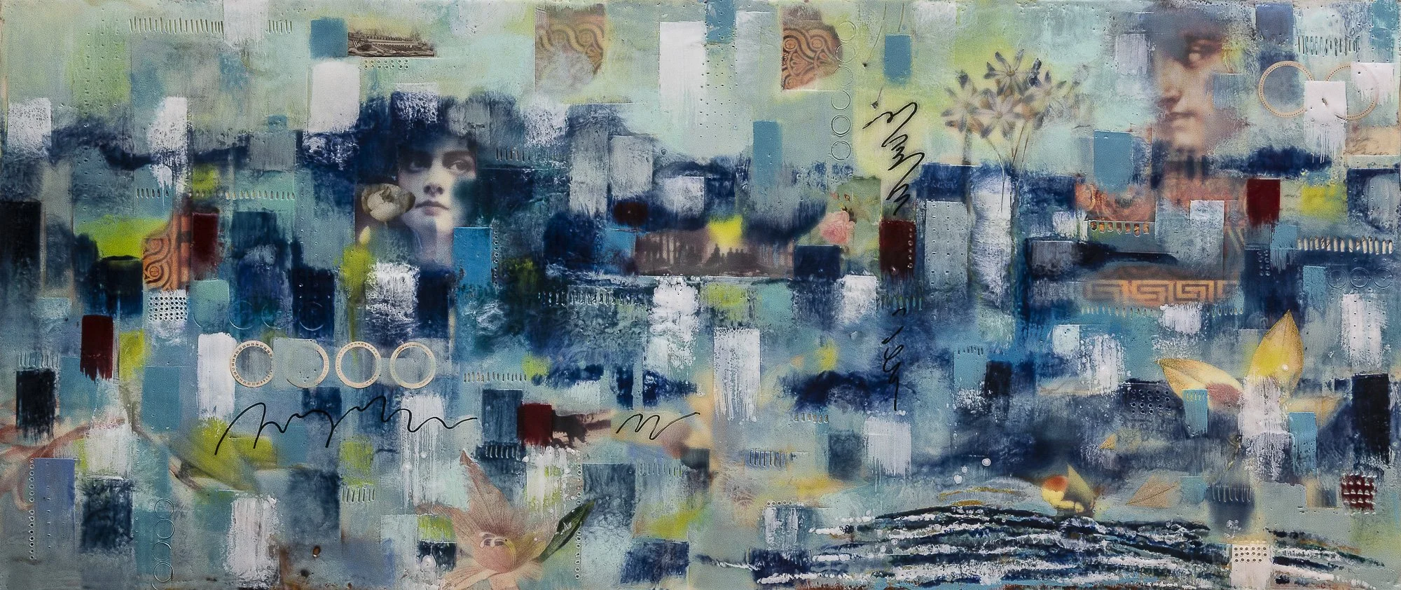 “Everything Reminds Me Of You” (Circe and Odysseus) 22 × 48. 3000.00