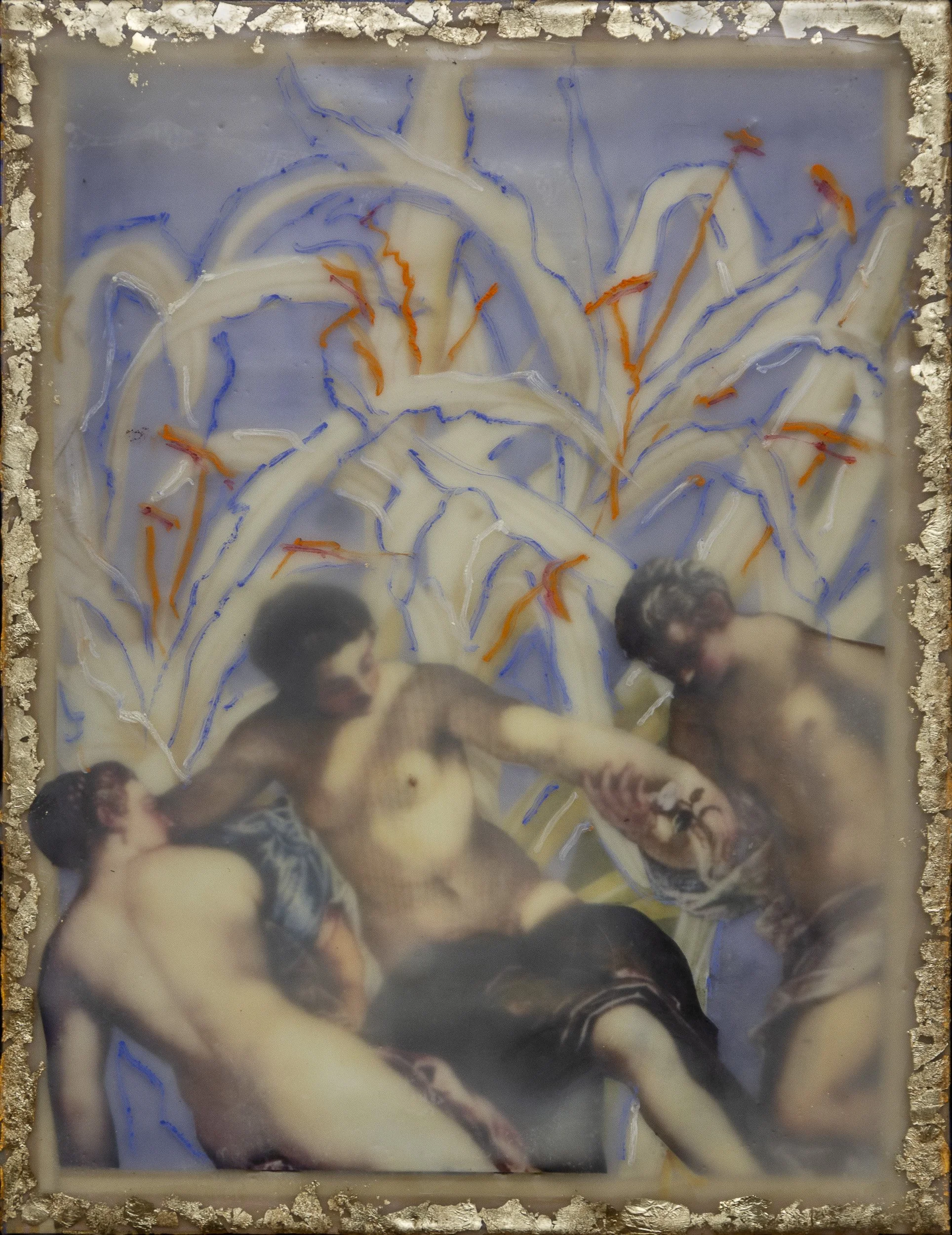  “Not A language, But A Pheromone” (The Graces) 9 × 12, 350.00 