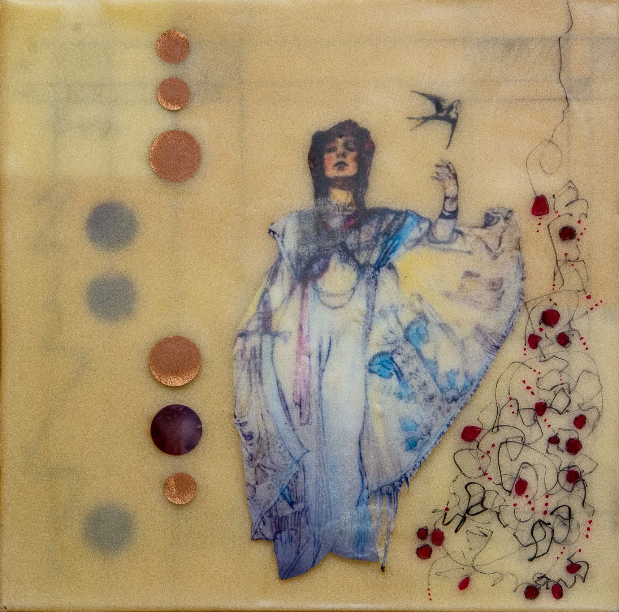     “Struggle All You Want”, (Andromache), 12 x 12, 400.00    400.00  