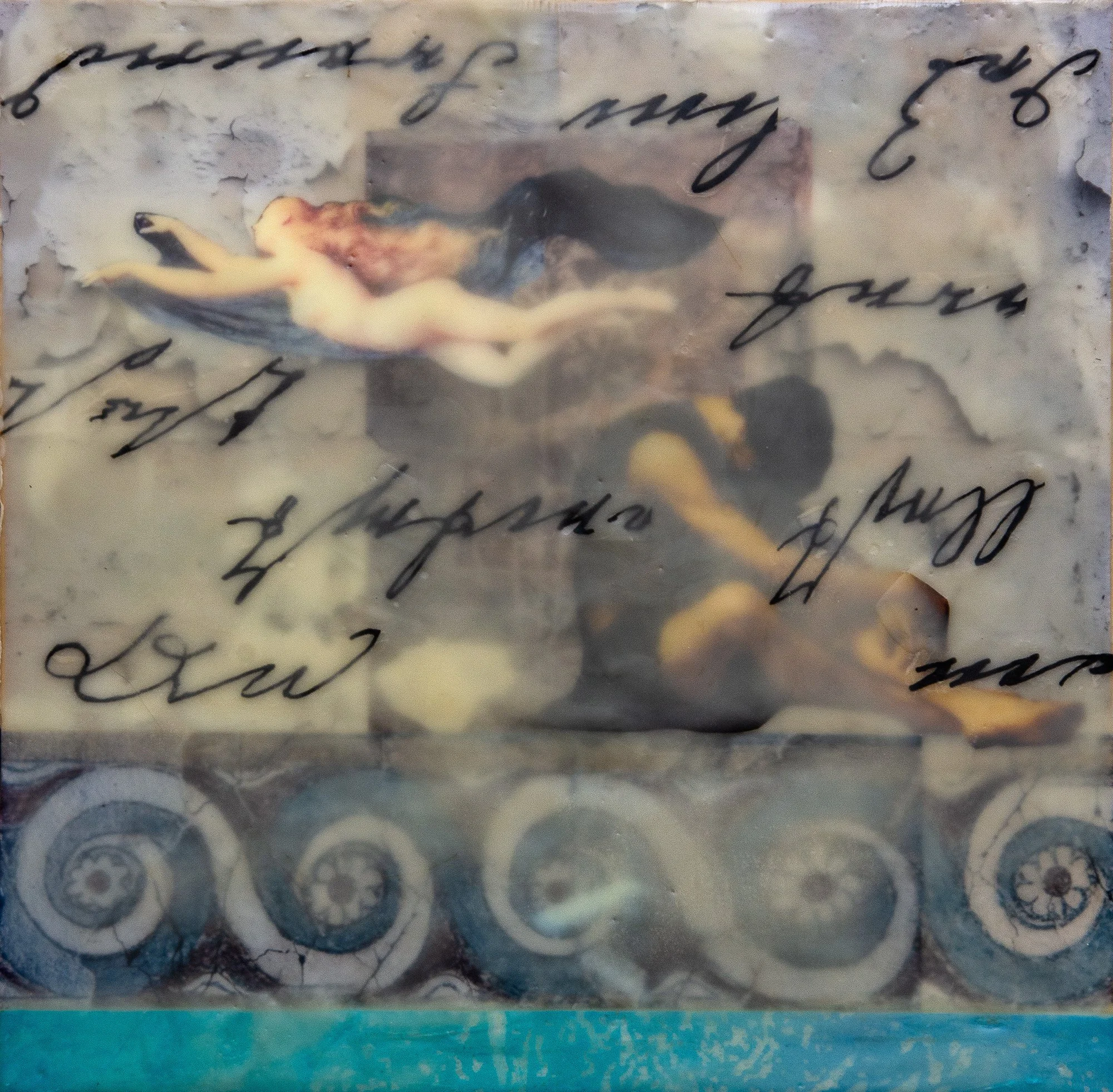   “Some Night Arrive On Celestial Light”(Selene and Endymion), 12 x 12, 400.00  