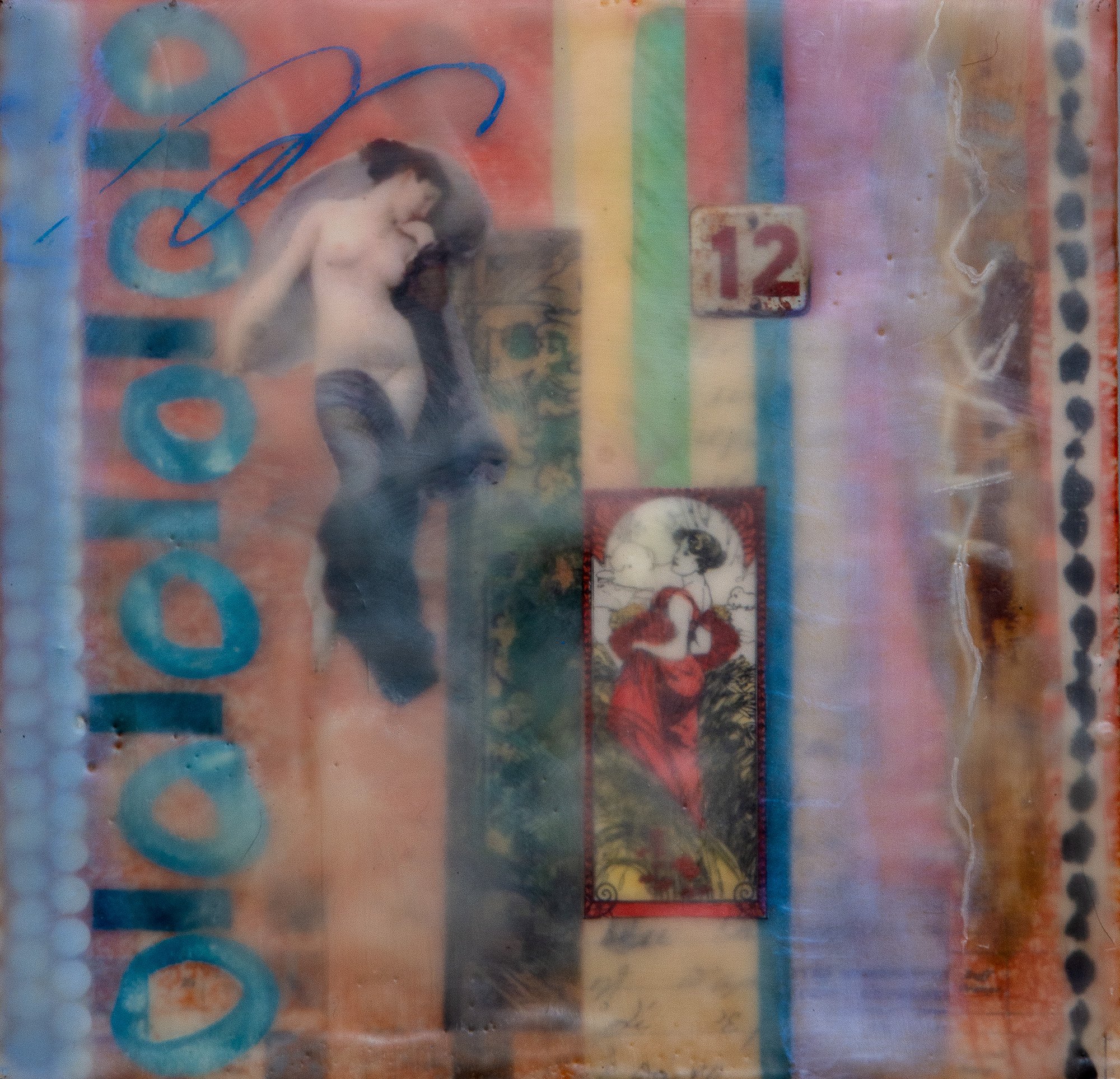   A Quiet Rebellion”, (Hecate &amp; Persephone,    8 x 8, 250.00  