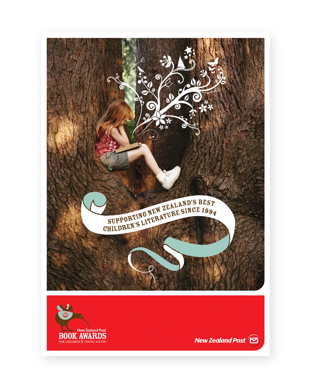 The project included creating a new logo, brand system, supporting illustrations, book stickers, bookmarks and posters.