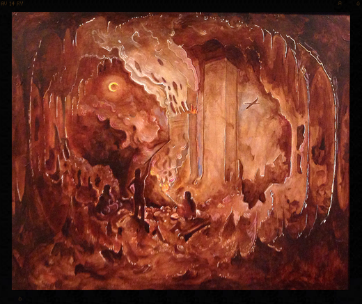 Post Apocalyptic Contemporary Cave Painting