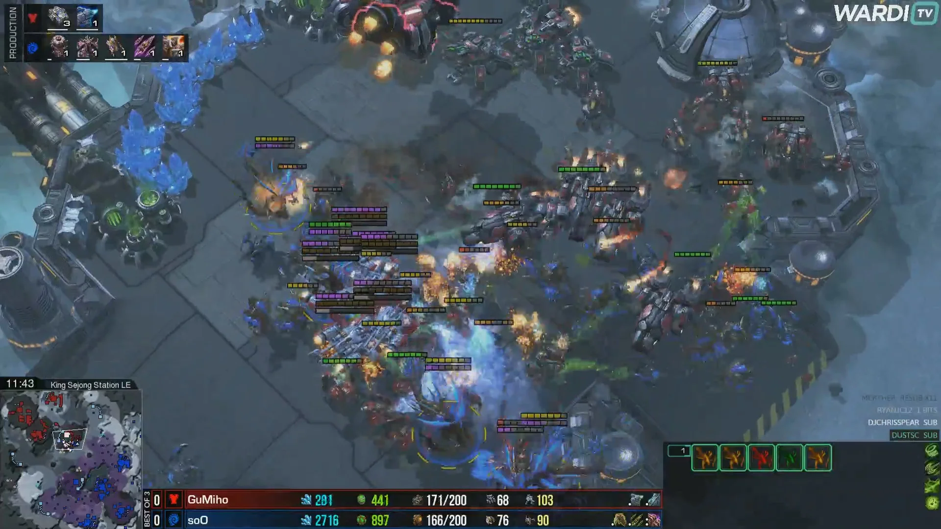 GuMiho made it look easy against soO in Game 1 in the qualifier as his mech army crushed soO in the mid-game.