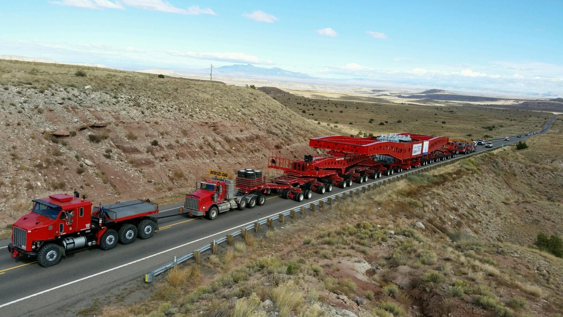 Largest Over the Road load in the State's history.