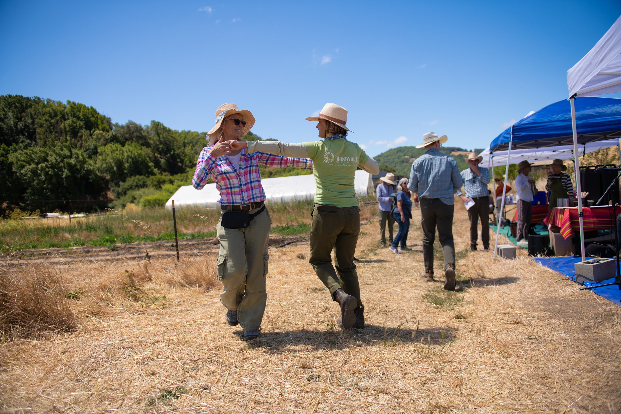 The Wronglers brought the music, and the field became a dance floor
