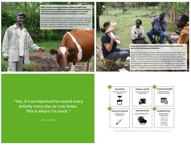 During three participatory workshops with all partners, the team shared HCD findings and the group made quick decisions to progress the minimum viable service