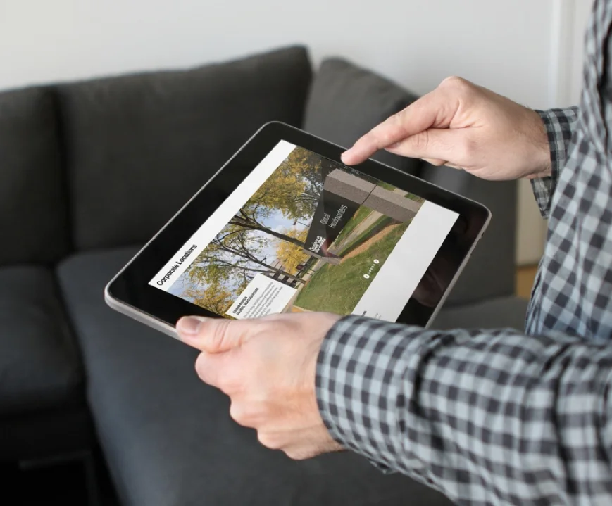 Designed for desktop and tablet