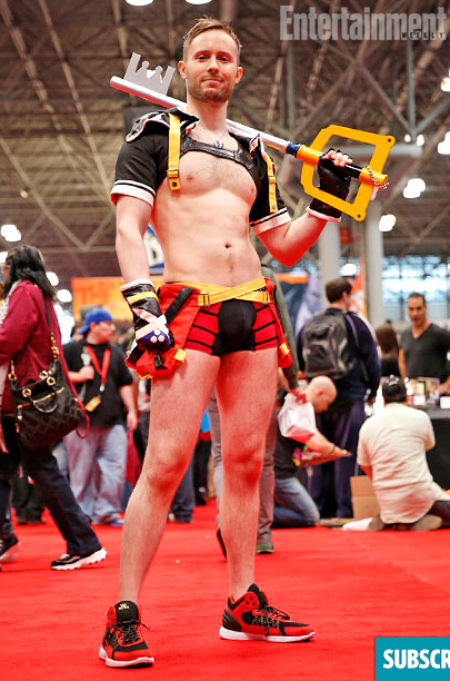 My ridiculous Sora costume made into Entertainment Weekly's photo montage of the event.