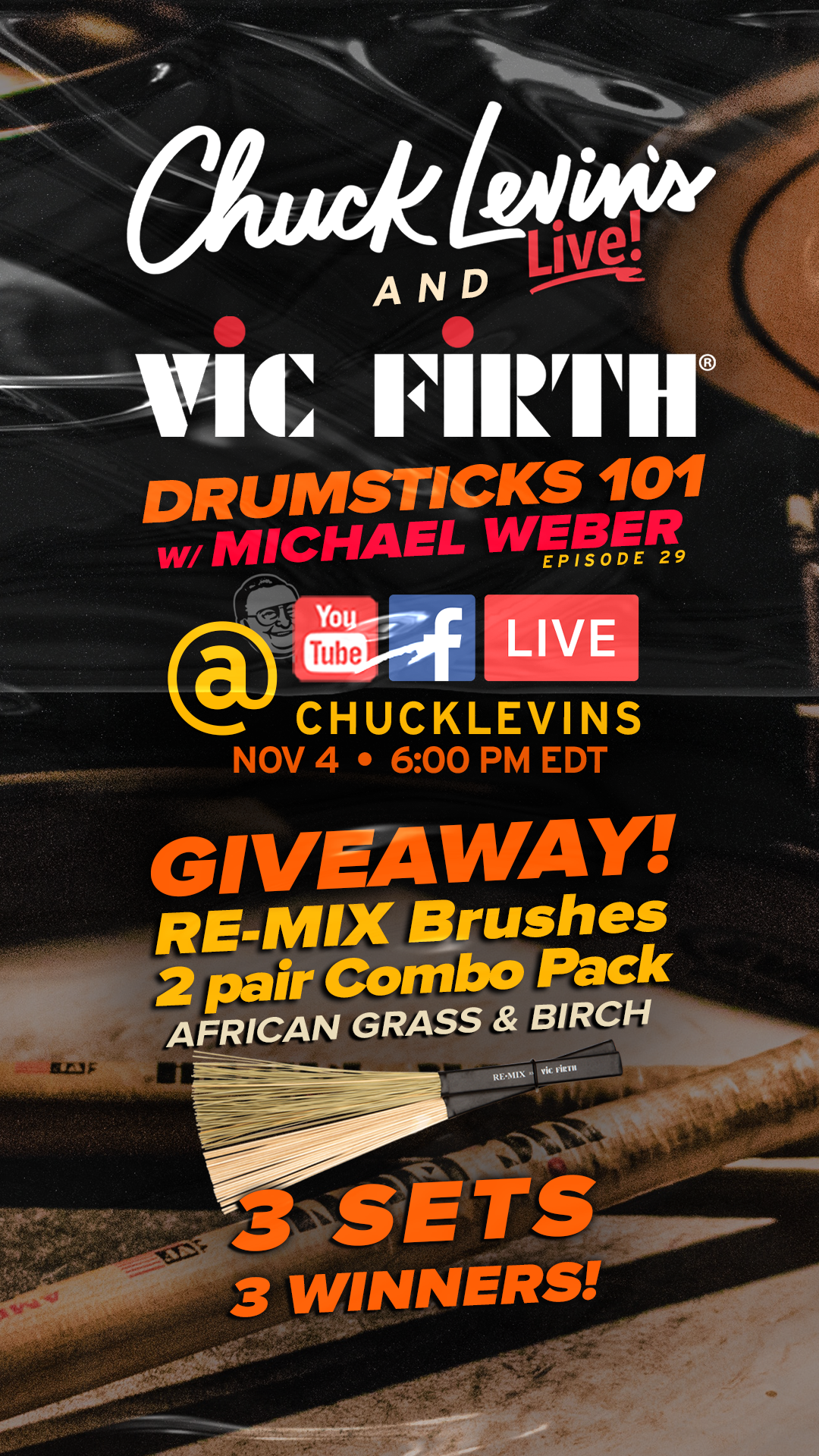 CLL - Episode 29 - VicFirth - iG story.png