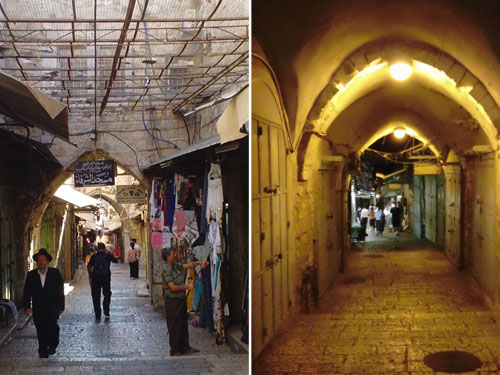 Old City Jerusalem: Day and Night