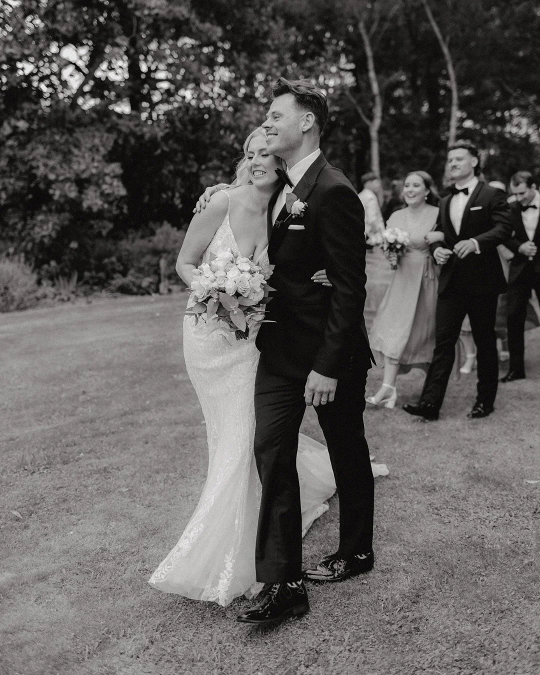 Ambah and Sam and that feeling you get walking down the aisle after you’ve just tied the knot. So nice to be back at Lacewood and working with the one and only @sinkorsurface . The weather kept us busy and on our toes and we were so lucky to be
