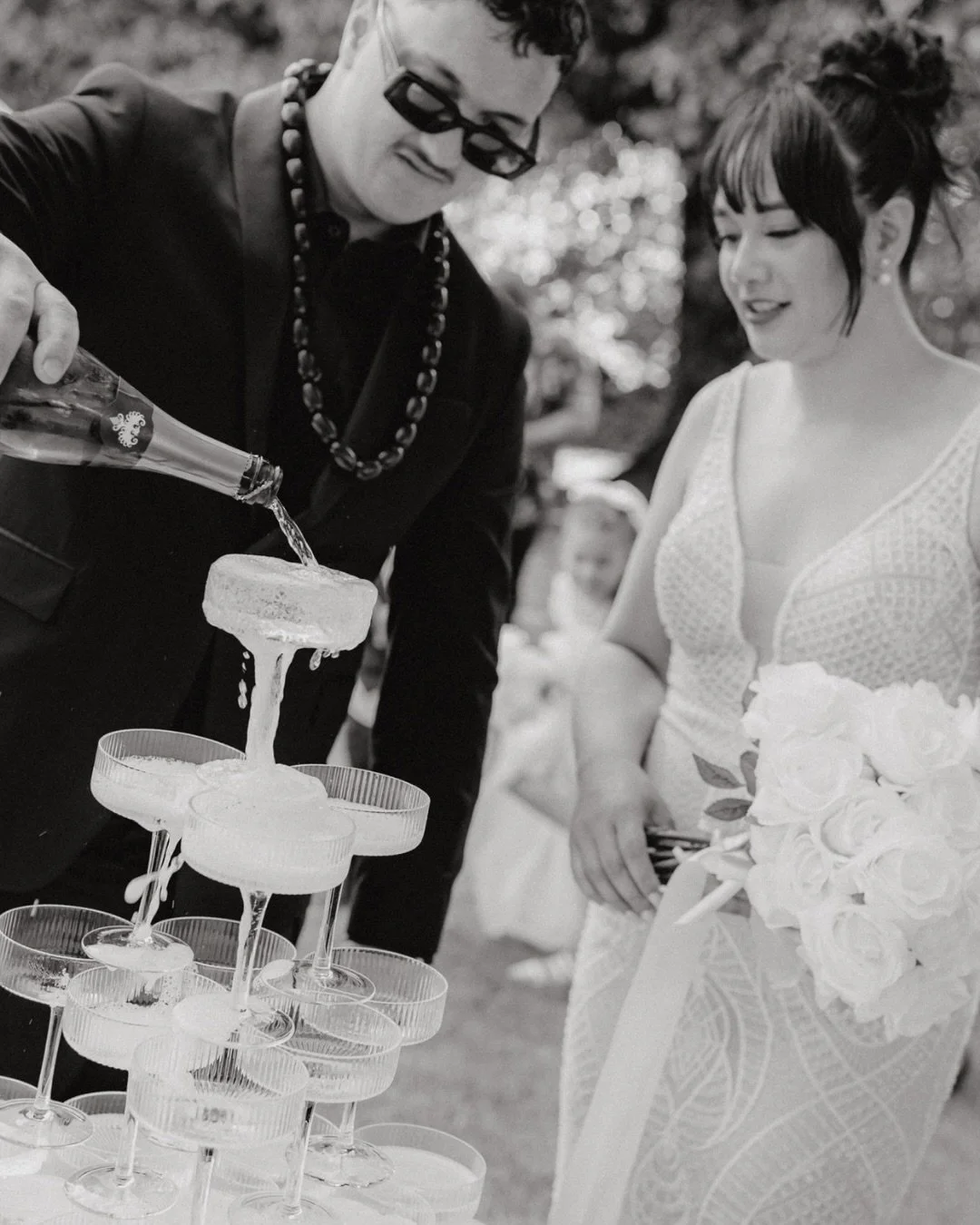 Introducing Mrs + Mr Te Mataki.

Vibes were on. Dance moves were insane. The Haka led by their son gave everyone goosebumps.

Such a fun day at Rose and Smiths with Shakyra and John along with their 4 boys, friends and whanau. 

@rose_and_smith @kyra