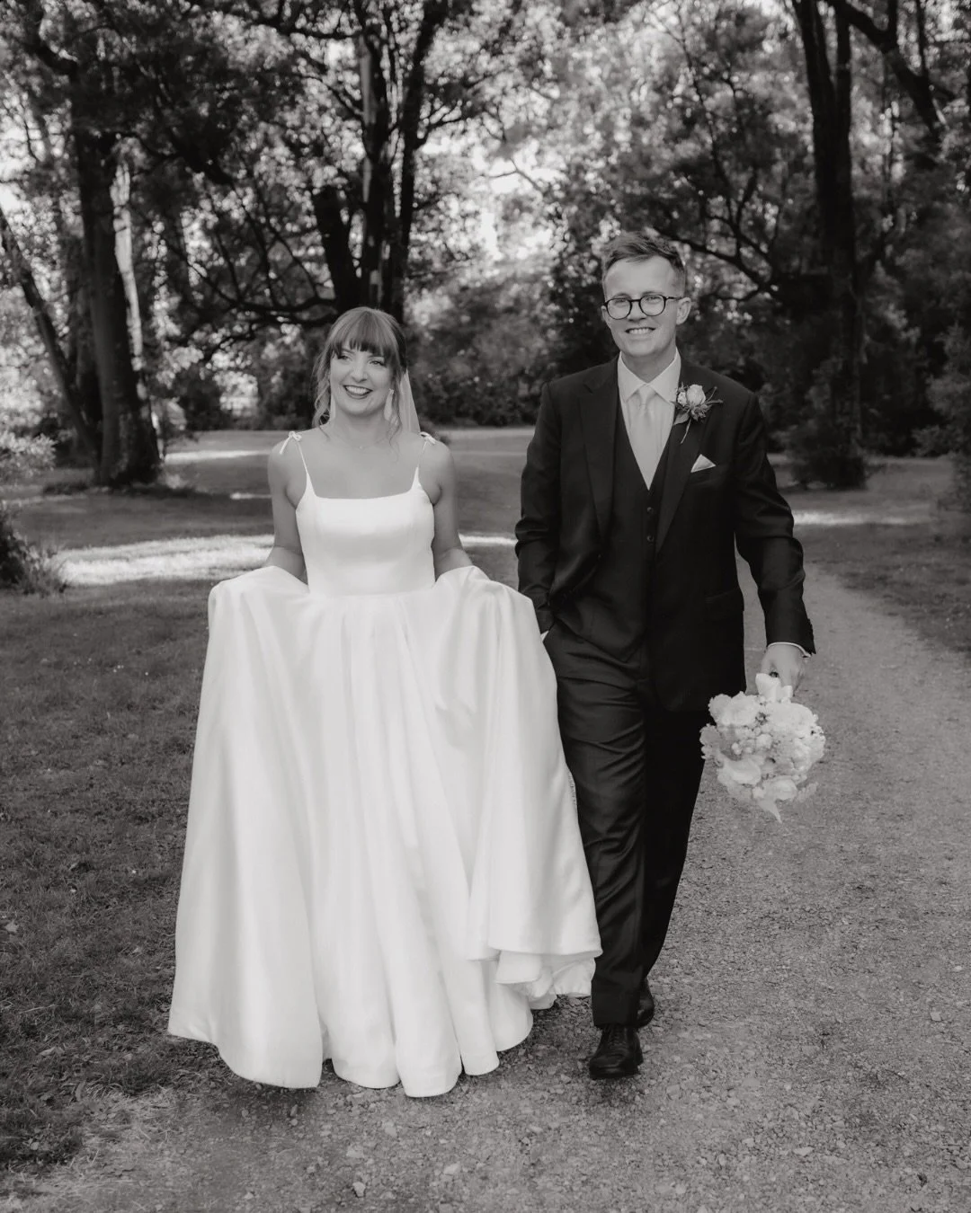 Hannah and Nick&rsquo;s magical wedding at Rose &amp; Smith was truly unforgettable. Surrounded by so much love (160 guests!), beautiful music, heartfelt vows, and even pīwakawaka fluttering through the ceremony, it felt like something out of a dream