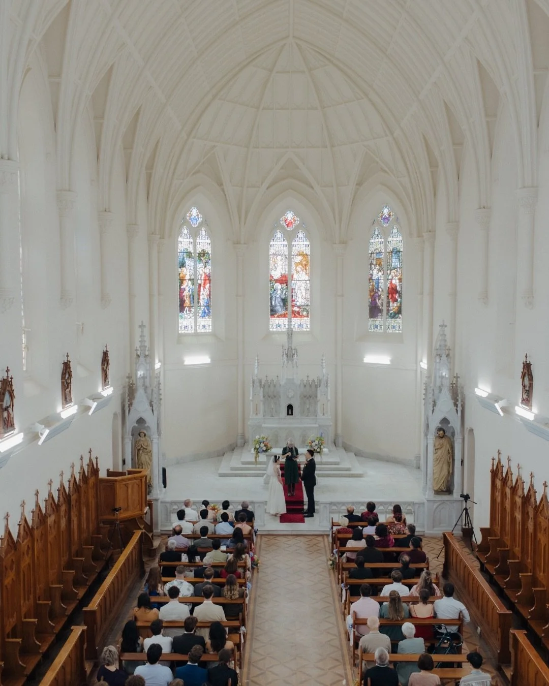 Michael and Audrey&rsquo;s wedding on the weekend was one I&rsquo;ll never forget. From Audrey&rsquo;s incredible vintage-inspired gown by Love James, to her chic bob that BOBBED effortlessly from day into night, to the dreamy florals by the wonderfu