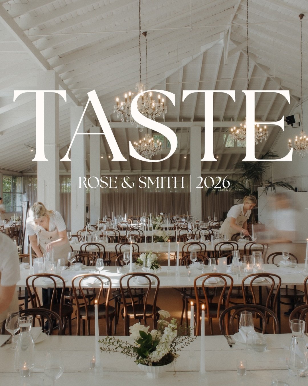 It was such a privilege to be part of Taste 2026 at Rose &amp; Smith.

This place has always held such a special place in my heart. Not only did we get married here a decade ago, but it always feels like a second home during summer when I&rsquo;m sho