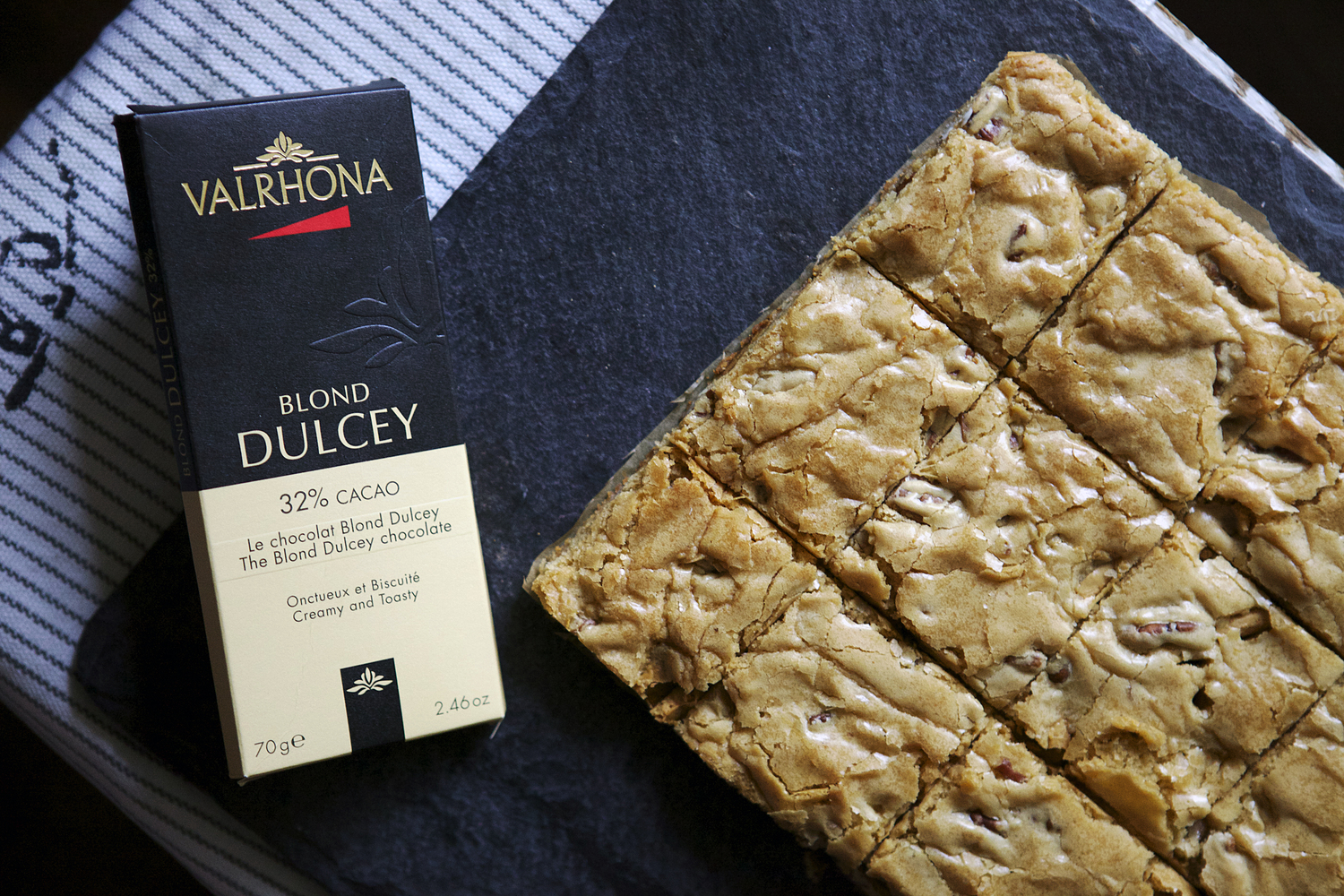 Legally Blondies + How to make Caramelized White Chocolate — Glazed &  Confused