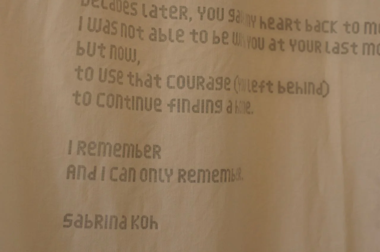 Eulogy by Sabrina Koh