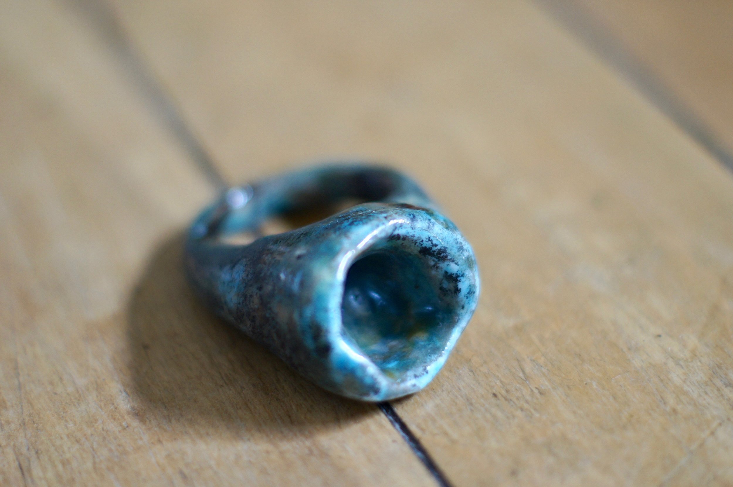 Porcelain, raku, 2017