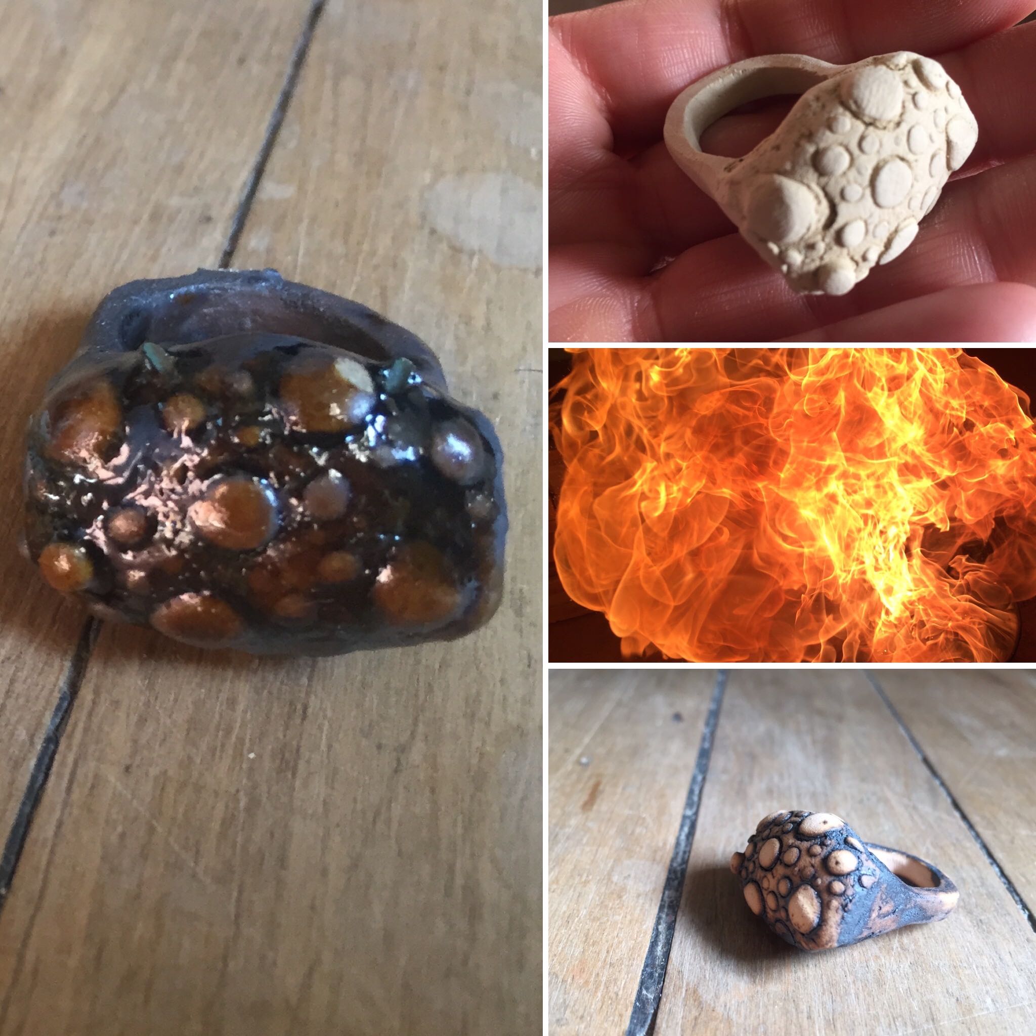 Clay, raku, 2019